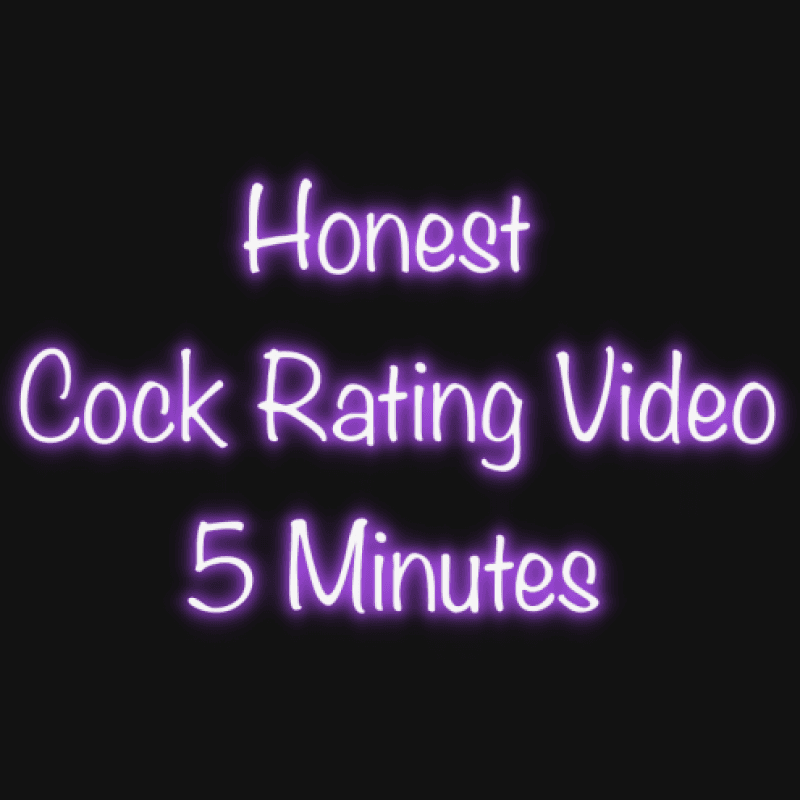 Honest Cock Rating Video