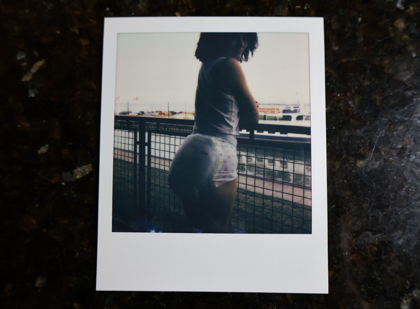 Diaper Girl Harley Polaroid 21