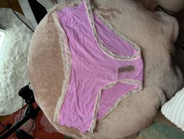 Pink Panties with Stain