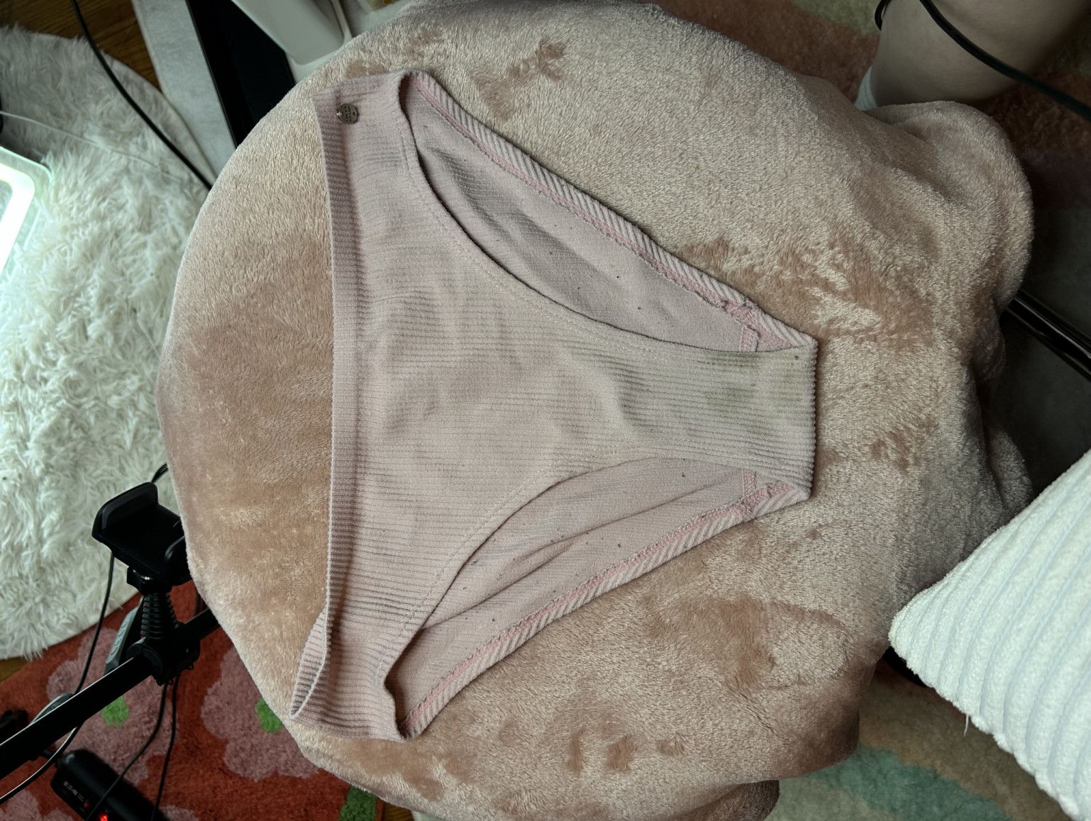 VERY Worn Pink Panties