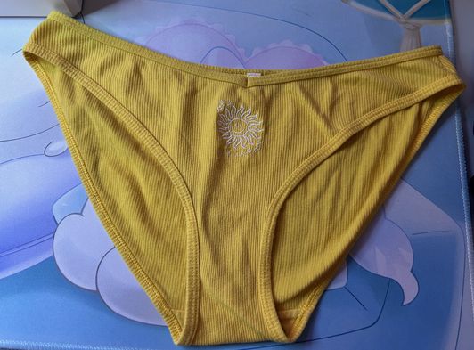 Cute Yellow Sun Panties