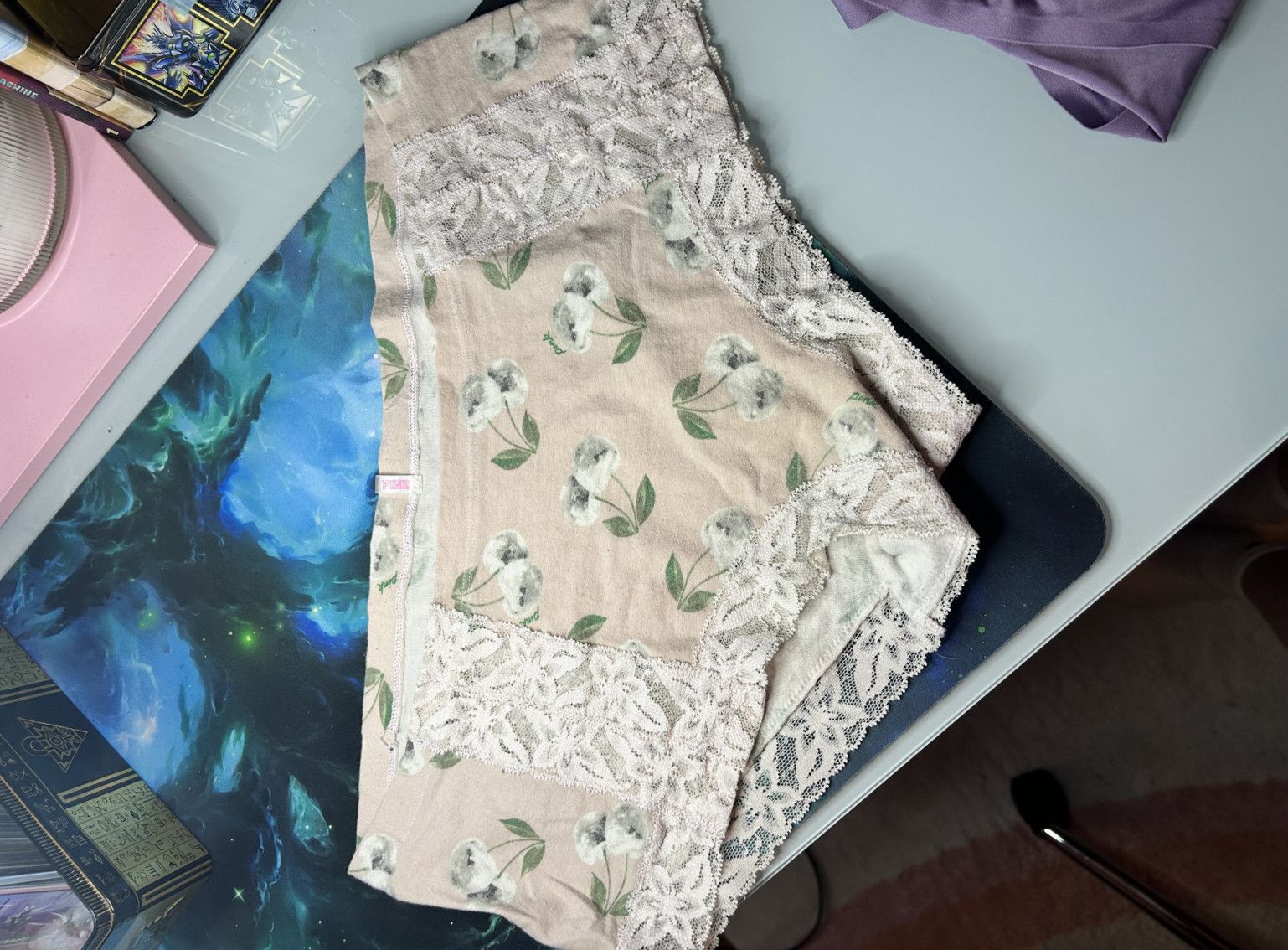 Very Worn Floral Boy Shorts