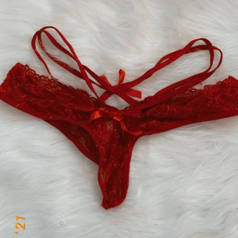 Red Lace Panties