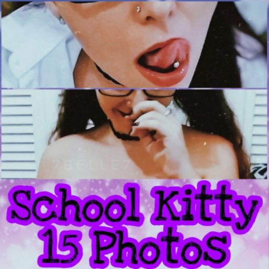 School Kitty Photo Set