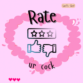 Rate ur cock