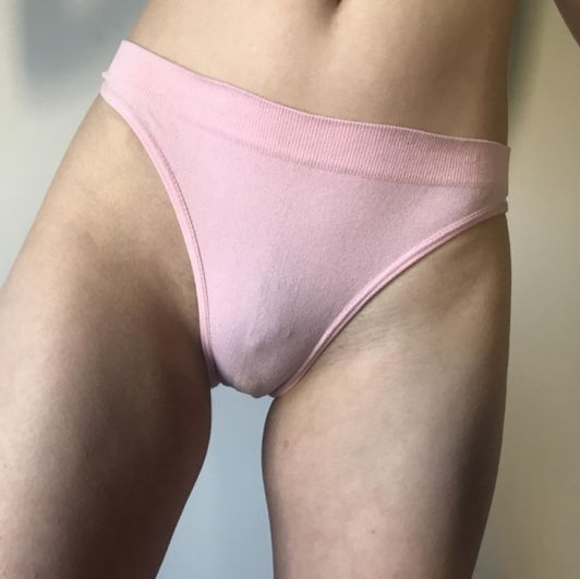 Light pink panties