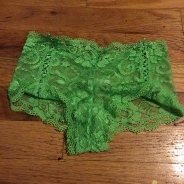 Panties Green Lace