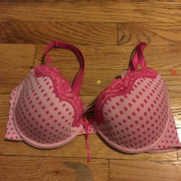 Bra Pink Polka Dots 36C