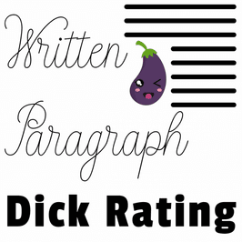 Written Paragraph Dick Rating