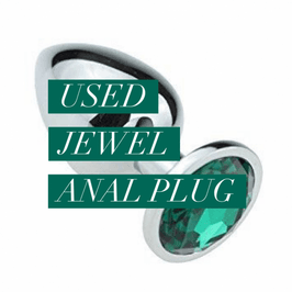 Used Jewel Anal Plug