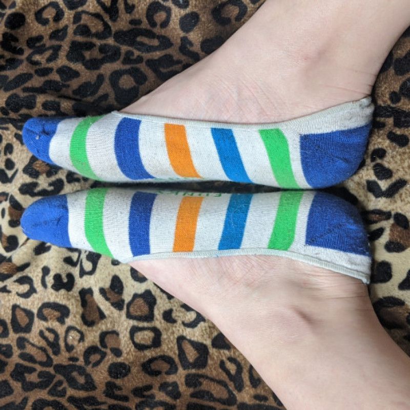 Striped Slipper Socks