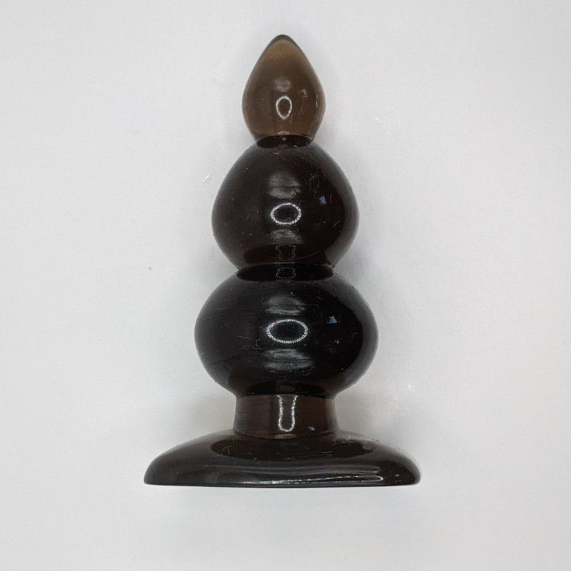 Used Black 3 Bulb Anal Plug