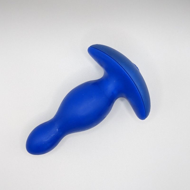 Used Blue 2 Bulb Anal Plug Vibrator