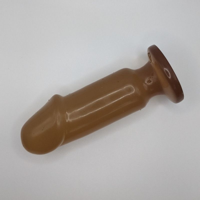 Used Damaged Thick Cock Shaped Anal Plug