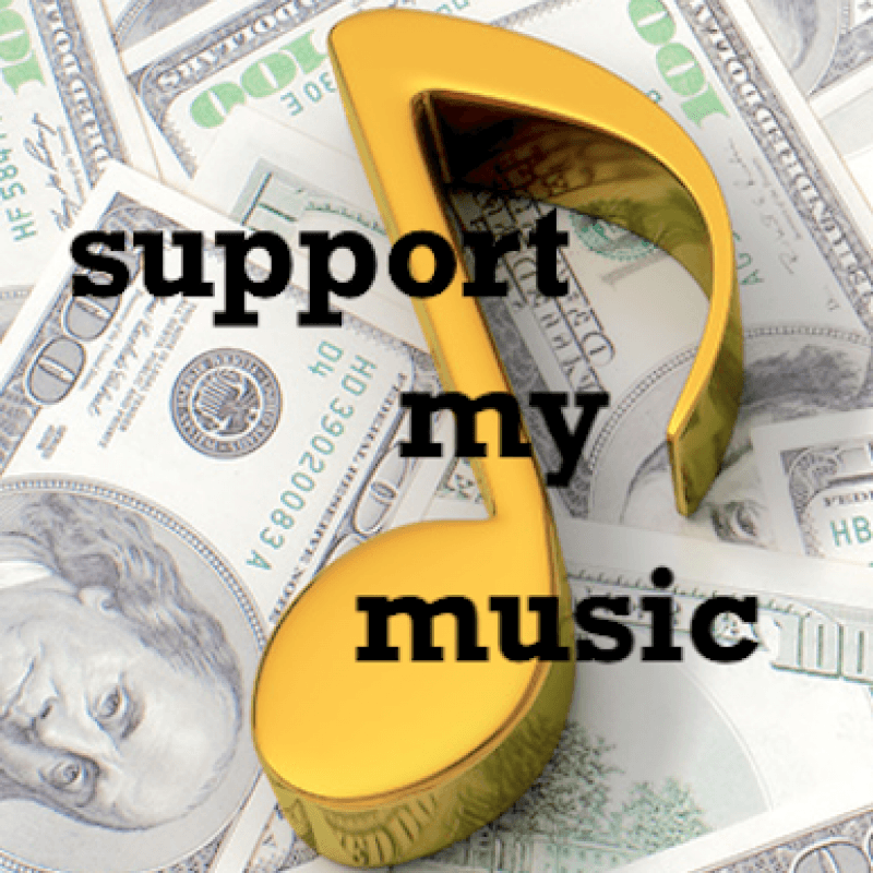 Support my music GOLD