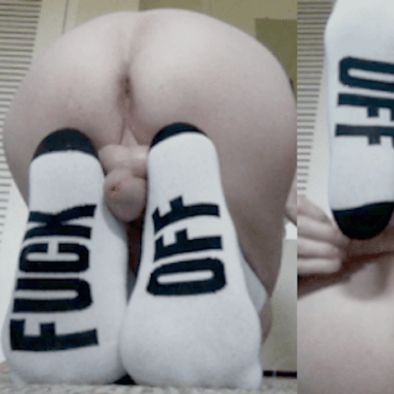 Fuck Off socks