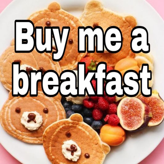 Buy me a breakfast
