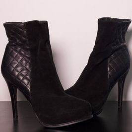 Black Boot Heels