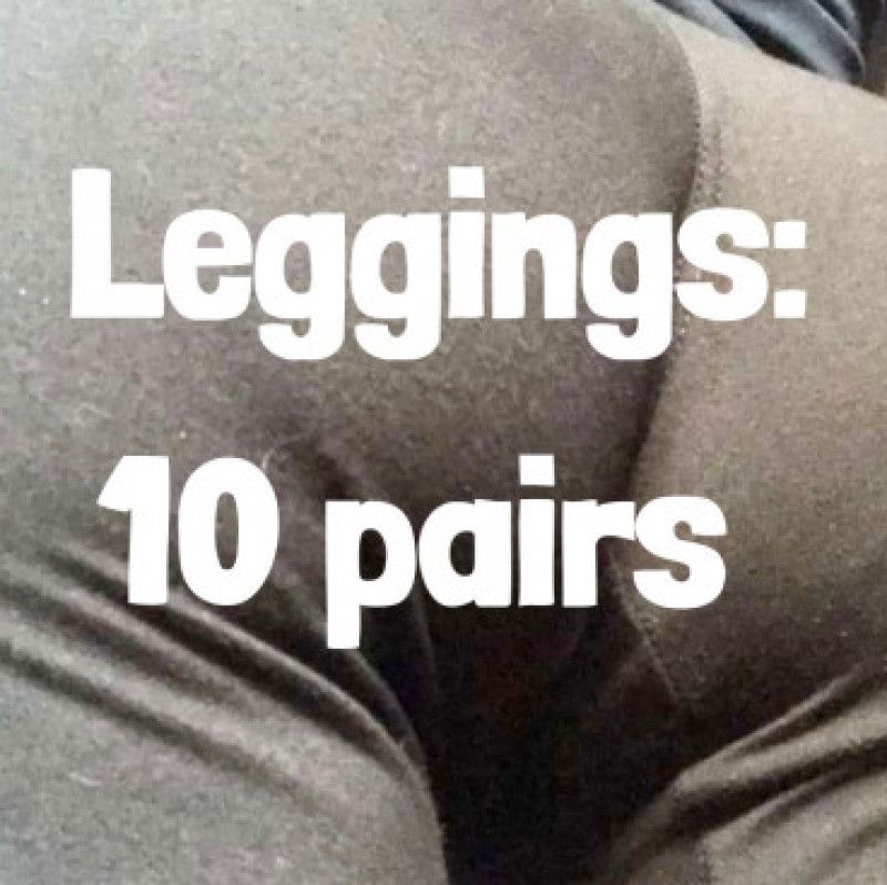 Leggings: 10 Pairs