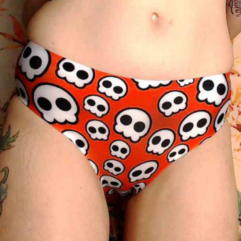 Halloween Orange Panties