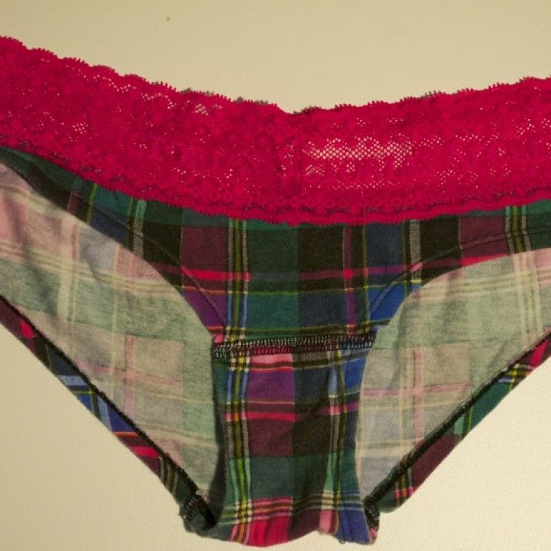 Used Victoria Secret Plaid Panties