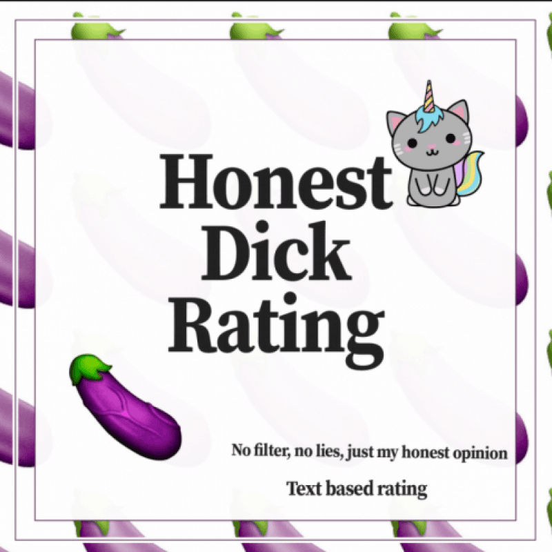 Dick rating