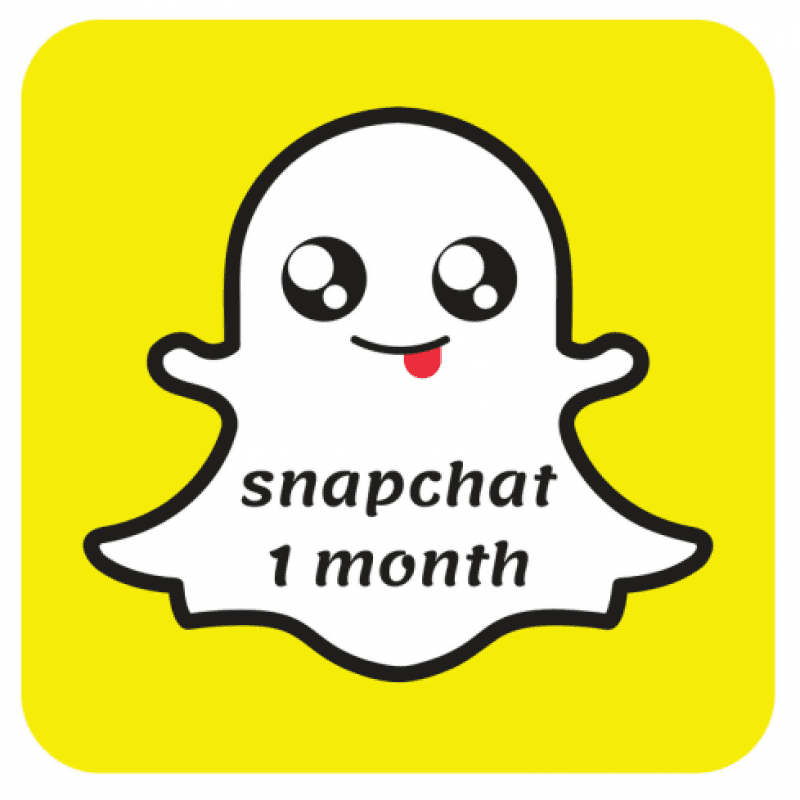 SNAPCHAT 1month