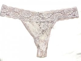 Beige Dirty Lace Panties