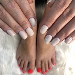 manicure and pedicure