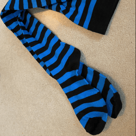 Knee Length Stripe Seocks