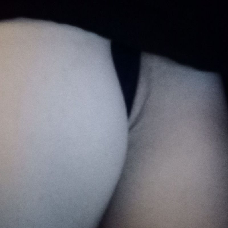 Black velvet thong