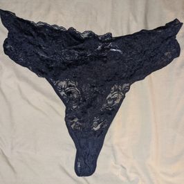 Used Black Panties