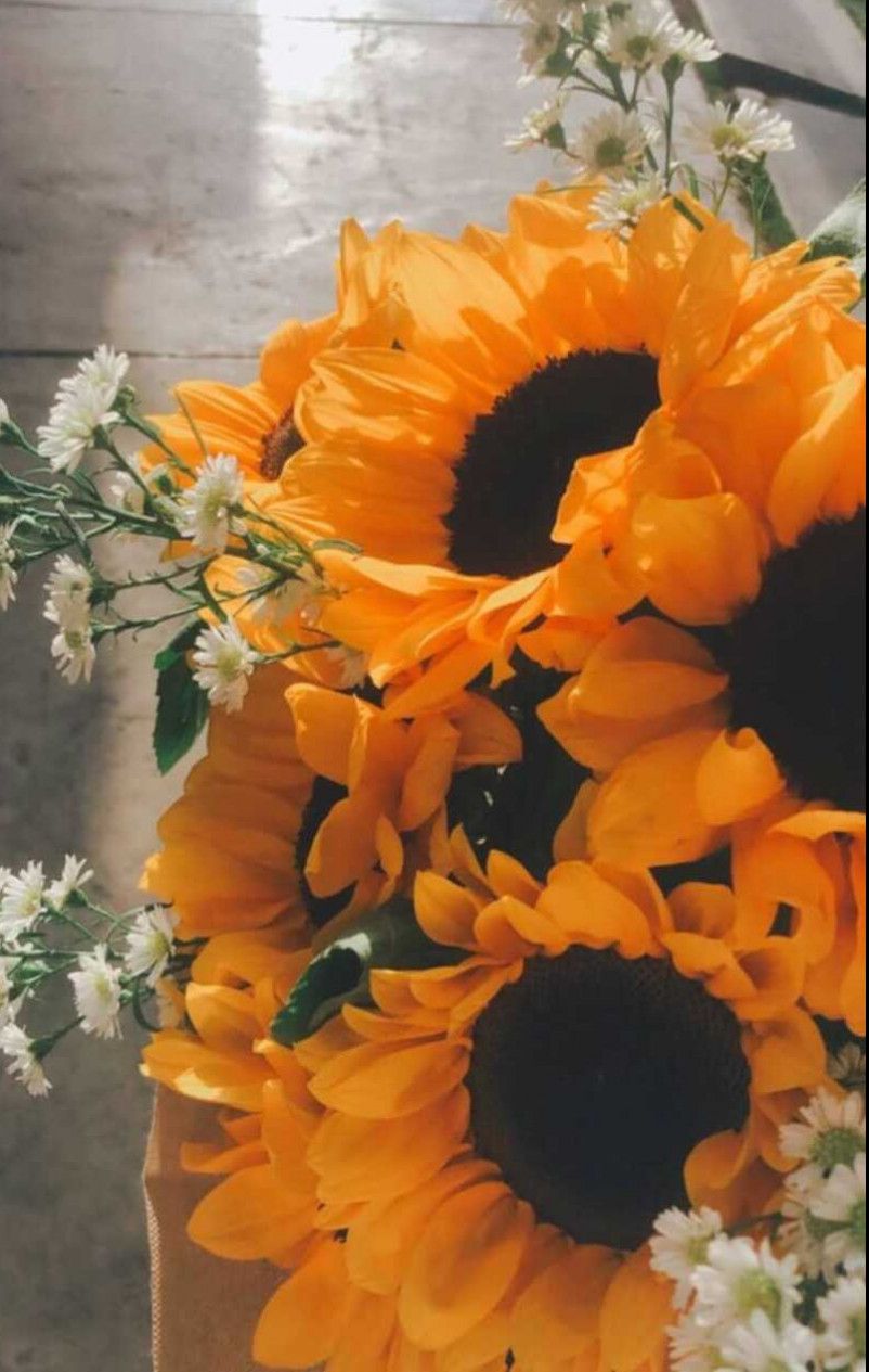 bouquet of sunflowers