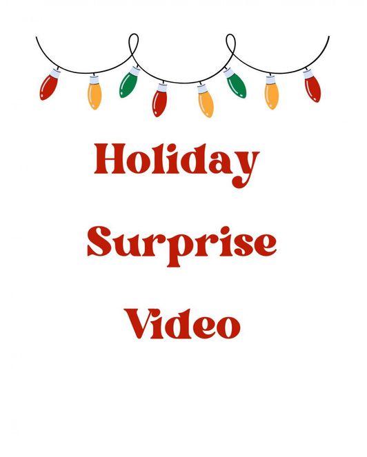 Holiday Surprise Video