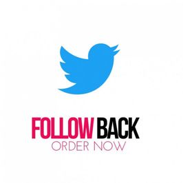 Follow back on Twitter