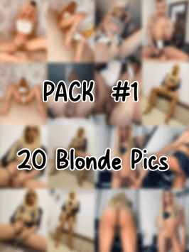 Pack 1 Blonde Pics