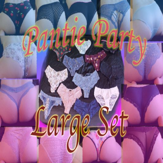 Pantie Party Large Photo Set