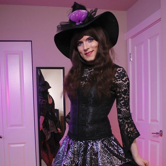 Witch Costume Photo Set
