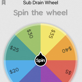 Findom Sub Drain Wheel