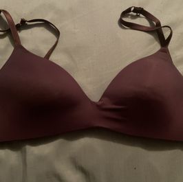 Purple sport bra