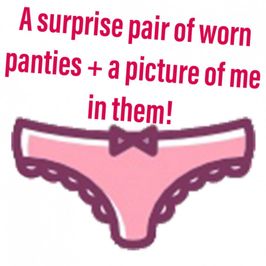 A surprise pair of panties