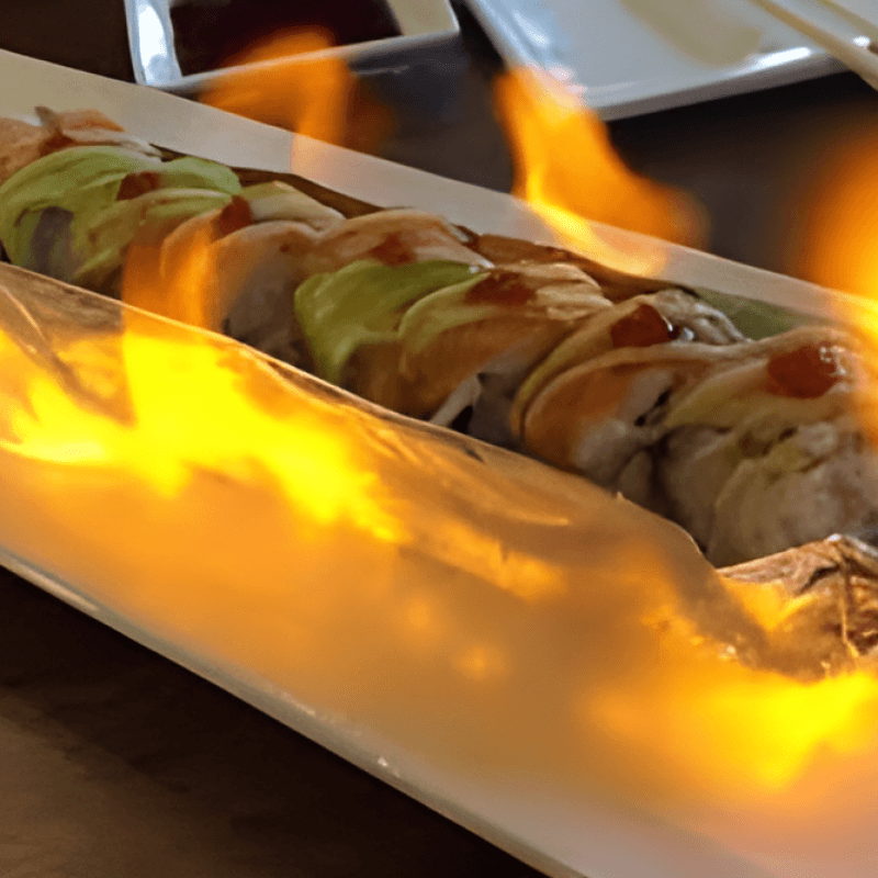 Feed me fire sushi set