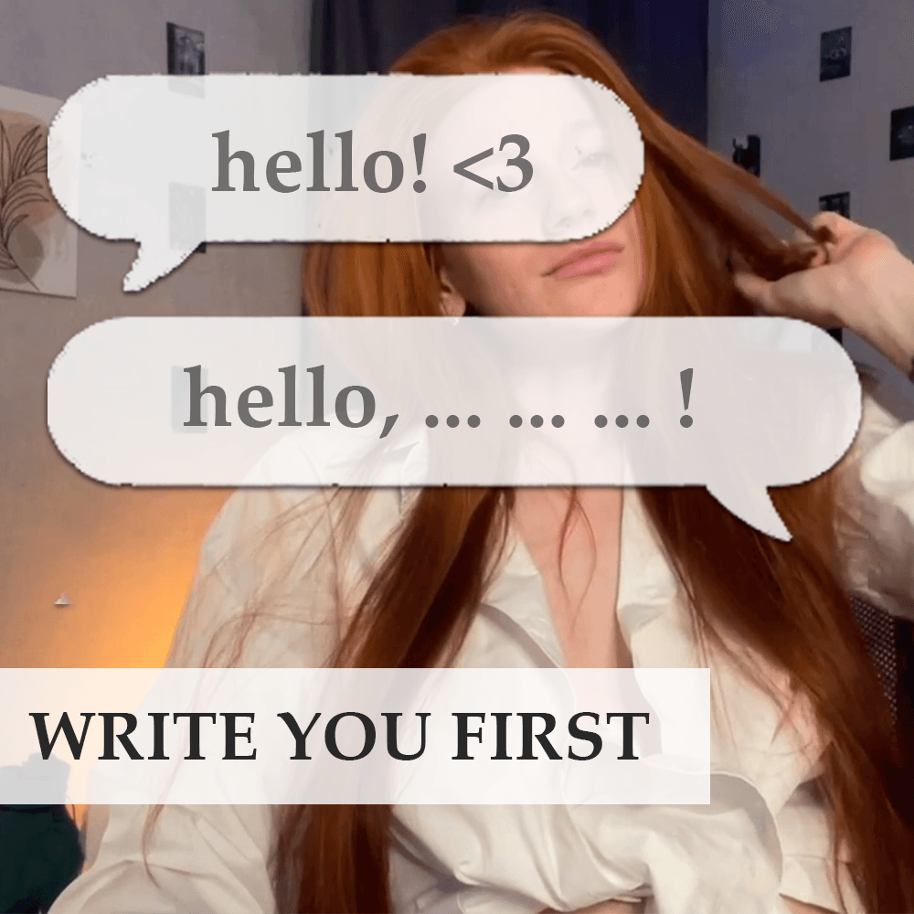 write to you first