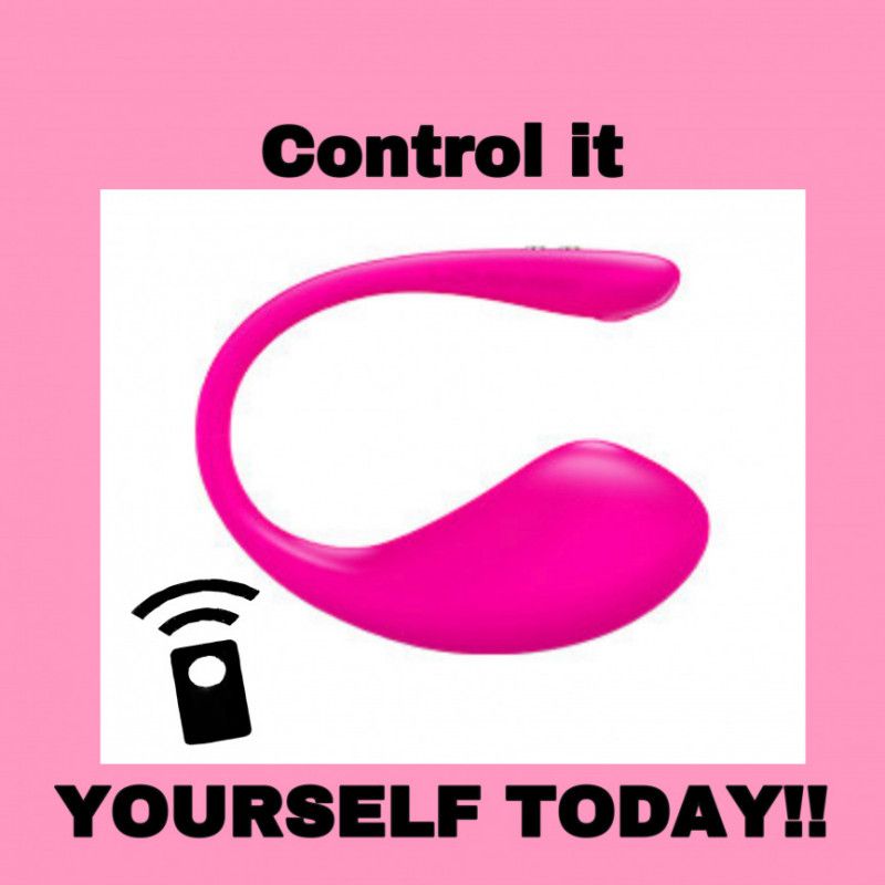 Lovense Lush Personal Control!!