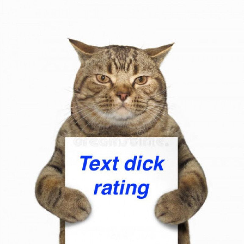 Text dick rating