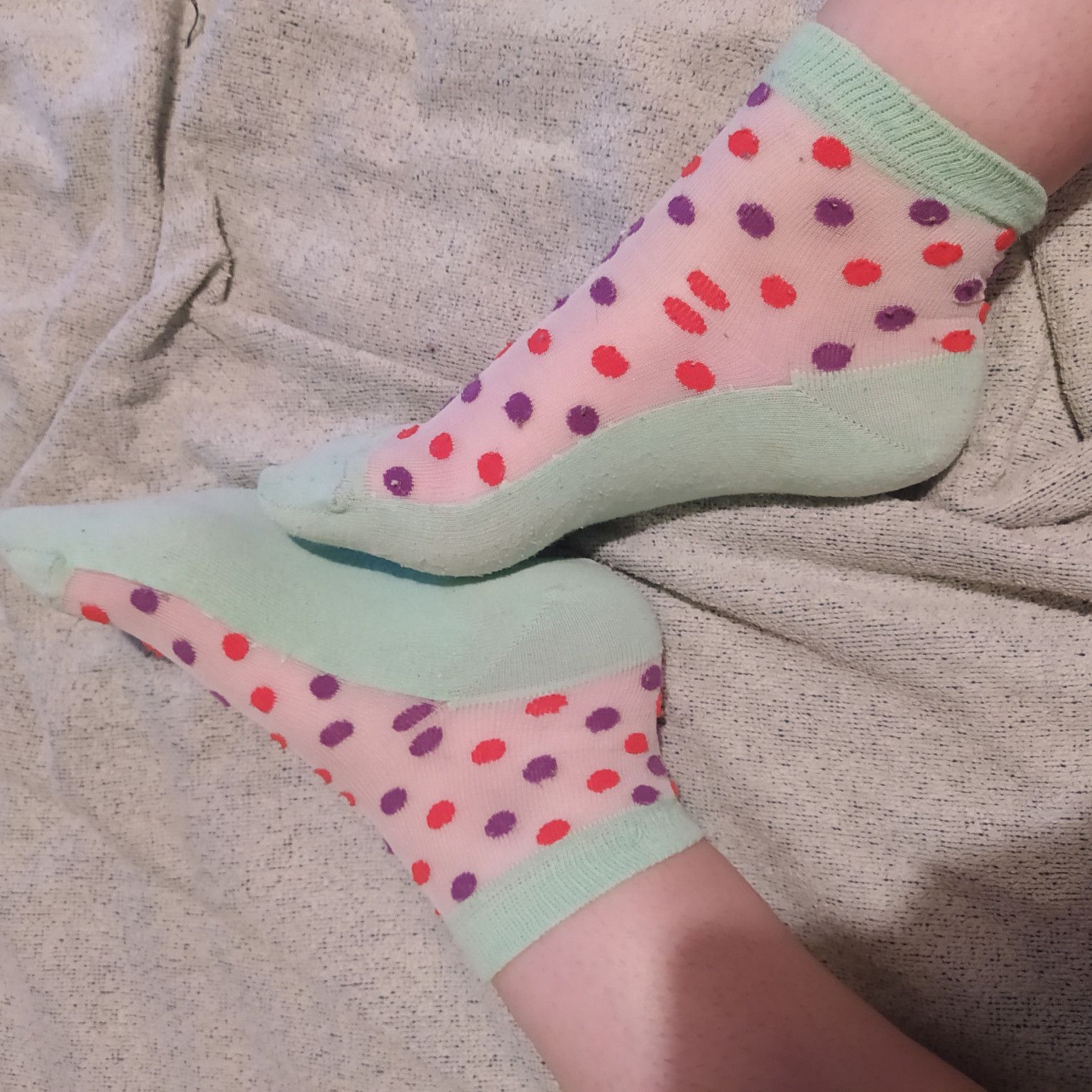 Pretty See through socks