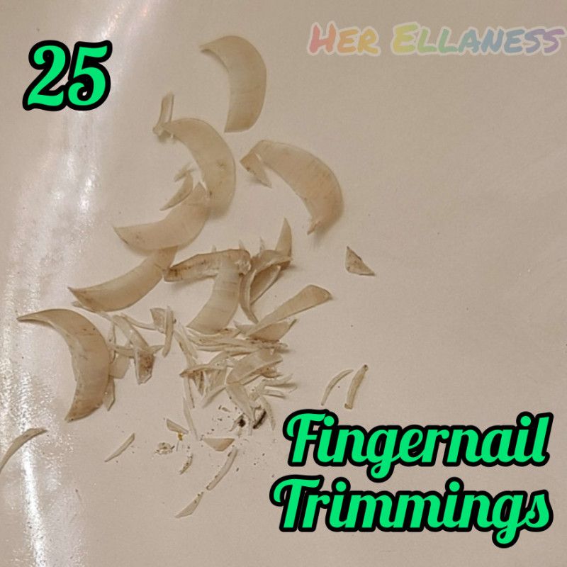 Fingernail trimmings