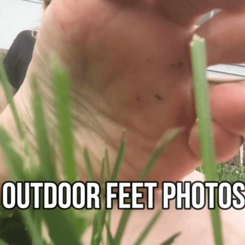 Outdoor Foot Fetish Photoset 5719