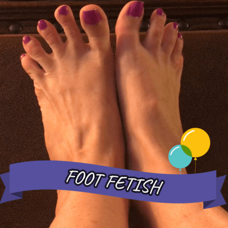 BDay Foot Fetish Photo Set