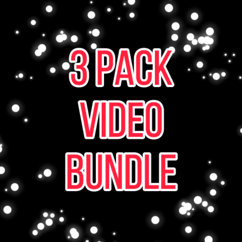 3 Pack Video Bundle